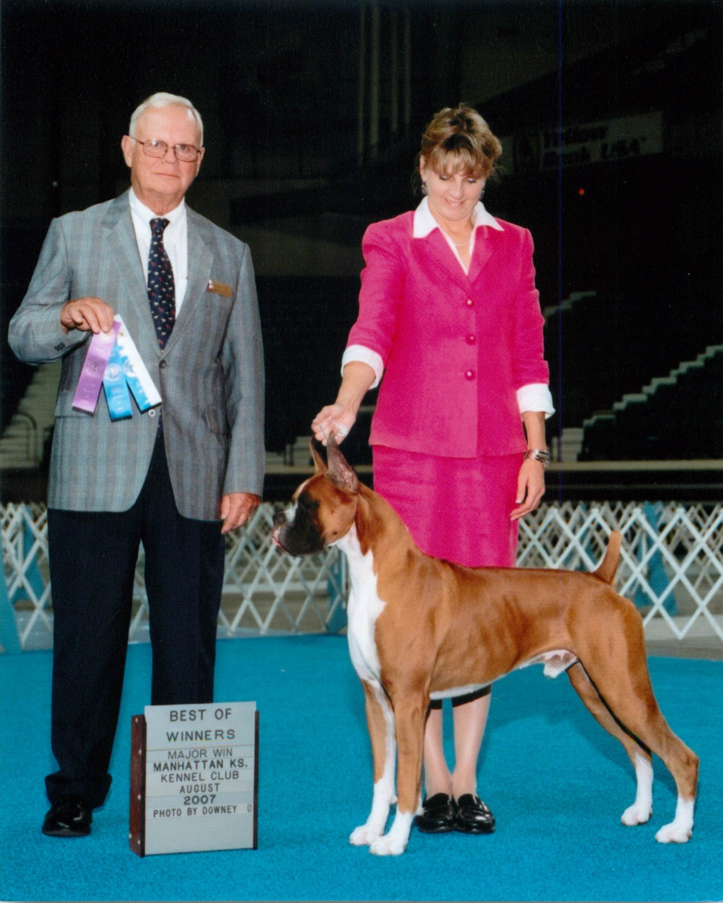 Best of Winners & Winners Dog @ 2007 Specialty Show #1