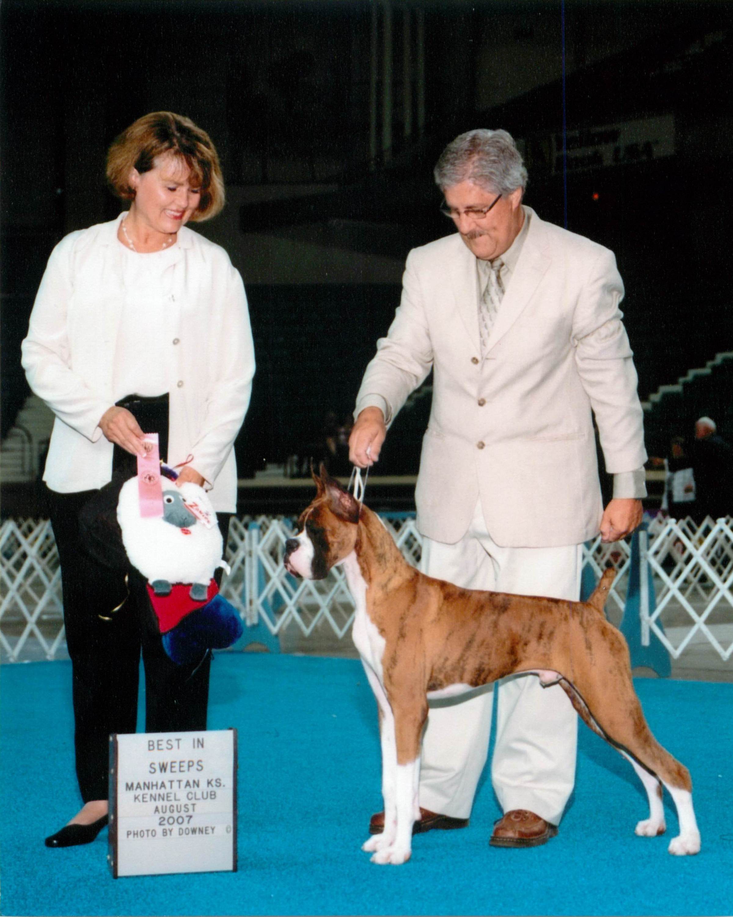 Grand Sweepstakes & Best Puppy @ 2007 Specialty Show #1
