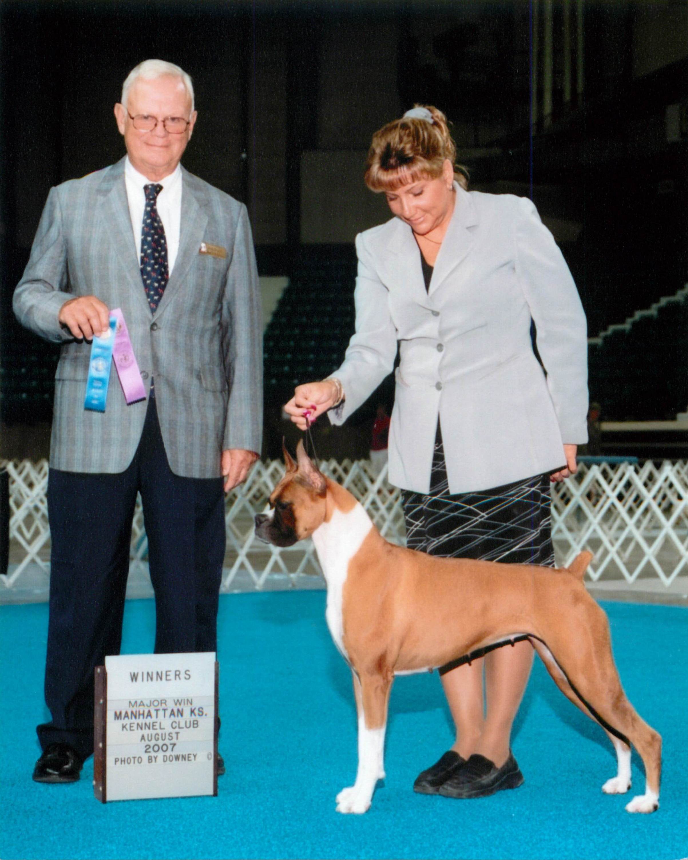 Winners Dog @ 2007 Specialty Show #1